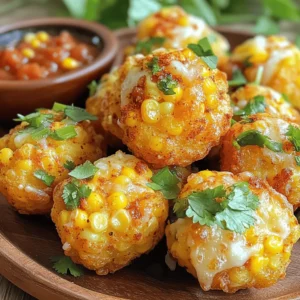 For Spicy Mexican Corn Bites, you need these key ingredients: - 2 cups fresh corn kernels (or 2 cups thawed frozen corn) - 1/2 cup all-purpose flour - 1/2 cup cornmeal - 1/2 teaspoon baking powder - 1 teaspoon ground cumin - 1 teaspoon chili powder - 1/2 teaspoon smoked paprika - 1/4 teaspoon salt - 1/4 teaspoon black pepper - 1 large egg - 1/4 cup milk (dairy or plant-based) - 1/4 cup finely chopped fresh cilantro - 1 jalapeño, seeded and finely chopped - 1/2 cup finely grated cheese (like Cotija or cheddar) - Oil for frying (vegetable or canola oil) These ingredients come together to create a tasty snack that packs a punch. You can easily tweak this recipe. If you want a different flavor, here are some ideas: - Use sweet corn instead of fresh. - Swap out all-purpose flour for gluten-free flour. - Try adding chopped bell peppers for extra crunch. - If you like more heat, throw in an extra jalapeño. These swaps give you room to play with flavors and textures. To adjust the spice level, consider these options: - For mild bites, remove the seeds from the jalapeño and use less. - For medium heat, keep some seeds but only use half a jalapeño. - For a fiery kick, add crushed red pepper flakes to the mix. These adjustments help you customize the heat to fit your taste buds. Enjoy playing with flavors! For the full recipe, check out the cooking instructions above. Start with fresh corn or frozen corn. If using fresh, slice the kernels off the cob. A sharp knife works best. Aim to get about 2 cups of kernels. If you choose frozen corn, make sure it is fully thawed and drained. This keeps the batter from getting too watery. You want the corn to shine in these bites. In a large bowl, combine the dry ingredients first. Mix the flour, cornmeal, baking powder, cumin, chili powder, smoked paprika, salt, and black pepper. Whisk them together until they are well blended. In a separate bowl, whisk the egg and milk together. Add in the chopped cilantro and diced jalapeño. Mix it well, so the flavors combine nicely. This will create a tasty base for your bites. Now, it's time to fry! Heat about half an inch of oil in a skillet over medium heat. To check if the oil is ready, drop a small spoonful of batter in. It should sizzle right away. Next, use a spoon or small scoop to drop the batter into the hot oil. Fry the bites for about 3-4 minutes on each side. They should turn golden brown and crispy. Avoid overcrowding the pan; fry in batches if needed. Once done, place them on paper towels to absorb extra oil. Serve warm with your favorite dipping sauce. For the full recipe, check the details above! To get the best texture for your Spicy Mexican Corn Bites, use fresh corn. Fresh corn gives a sweet crunch that frozen corn can't match. If you use frozen corn, make sure to thaw it completely. Drain any extra moisture before mixing it into the batter. This keeps the bites from getting soggy. Mixing dry and wet ingredients gently helps maintain air in the batter. This results in a light and fluffy inside, while the outside stays crispy. Frying is the key to a perfect texture. Use a heavy skillet for even heat. Fill it with oil to about half an inch deep. Heat the oil to medium before frying. To test if it's ready, drop a small piece of batter in. If it sizzles right away, you're good to go. Fry the corn bites in small batches. This prevents them from steaming and keeps them crisp. Cook them until they are golden brown, about 3-4 minutes on each side. Presentation makes food more appealing. Arrange the warm corn bites on a bright platter. Garnish with a sprig of fresh cilantro for a pop of color. Serve them with small bowls of dipping sauces. Creamy avocado crema or spicy salsa work great here. This adds a fun touch and invites guests to dig in. For an extra touch, sprinkle some chopped cilantro over the bites before serving. It looks beautiful and adds more flavor. Check the [Full Recipe] for more details on making these tasty snacks! {{image_4}} You can easily make these bites vegetarian. Simply skip the cheese or use a plant-based cheese. This keeps the flavor tasty while making it suitable for all diets. You can also add other veggies like bell peppers or zucchini. Just chop them finely and mix them into the batter. This adds more texture and flavors. If you want to change the cheese, you have options! Try mozzarella for a milder taste. Feta adds a salty flavor that pairs well with corn. You could also use goat cheese for a tangy kick. Each cheese gives a unique twist. Experiment to find your favorite! Using seasonal ingredients can make your corn bites even better. In summer, fresh herbs like basil or dill can brighten the flavor. In fall, add diced pumpkin or sweet potato for a sweeter taste. You can even mix in cooked spinach in winter. Seasonal swaps keep your bites fresh and exciting throughout the year! Try these variations to make the Spicy Mexican Corn Bites your own. For the complete recipe, check the Full Recipe section. Store your Spicy Mexican Corn Bites in an airtight container. Place a paper towel at the bottom to absorb moisture. This keeps them crisp for longer. They last up to 3 days in the fridge. When ready to eat, take out the bites and let them sit at room temperature for a few minutes. To reheat, use an oven or an air fryer. Preheat the oven to 350°F (175°C). Place the bites on a baking sheet. Heat for about 10 minutes. This helps maintain their crispiness. If using an air fryer, heat at 350°F (175°C) for 5-7 minutes. Avoid using a microwave, as it makes them soggy. You can freeze these bites for later enjoyment. Let them cool completely before freezing. Arrange the bites in a single layer on a baking sheet. Freeze until solid, then transfer to a freezer-safe bag. They can last up to 3 months in the freezer. To cook from frozen, follow the reheating instructions but add a few extra minutes to the time. For the full recipe, check the earlier sections. To make Spicy Mexican Corn Bites gluten-free, swap the all-purpose flour with a gluten-free flour blend. Many blends work well in recipes. You can also use almond flour or coconut flour. Make sure the cornmeal is gluten-free too. This way, everyone can enjoy the snack. Yes, you can use canned corn for this recipe. Just drain and rinse it well. Canned corn has a softer texture, so your corn bites may be less crunchy. Fresh corn or frozen corn usually gives the best results. Experiment and see what you like best! Several dipping sauces go great with Spicy Mexican Corn Bites. Here are some tasty options: - Creamy avocado crema - Zesty spicy salsa - Cool sour cream with lime - Cilantro yogurt dip Feel free to mix and match! These sauces add extra flavor and fun to your snack. Enjoy! You now have a clear guide for making tasty Spicy Mexican Corn Bites. We covered key ingredients, prep steps, and valuable tips. Remember, you can adjust spice levels and explore fun variations. Store your bites properly to keep them fresh. Enjoy experimenting with sauces that pair well. Making Corn Bites at home can be fun and rewarding. With these instructions, you’ll impress anyone who tastes your dish. Try it out, and enjoy every delicious bite!