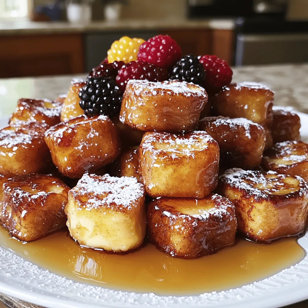 Cinnamon Roll French Toast Bites Delightful and Easy Treat