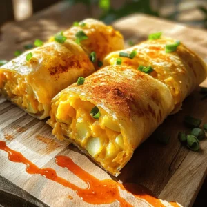 - 4 medium-sized potatoes, peeled and diced into 1-inch cubes - 1 cup of sharp shredded cheddar cheese - 1/2 cup of tangy sour cream I start with medium-sized potatoes. These potatoes create a creamy filling. Next, I add sharp shredded cheddar cheese. This cheese gives the burritos a rich, cheesy flavor. Finally, I mix in sour cream. The sour cream adds a nice tang and makes the filling smooth. - 1/4 cup of fresh green onions, finely chopped - 1 teaspoon of aromatic garlic powder - 1 teaspoon of smoky paprika For more flavor, I use fresh green onions. They add a fresh crunch. Garlic powder brings a warm taste and complements the potatoes well. Smoky paprika adds depth and a hint of smokiness. Together, these ingredients make the filling exciting. - 4 large, soft flour tortillas - 1 cup of canned black beans, rinsed and drained - 1 tablespoon of extra virgin olive oil I choose large flour tortillas for wrapping. They hold the fillings well. Canned black beans offer a hearty protein boost. I rinse and drain them for freshness. Lastly, I heat extra virgin olive oil in a skillet. This oil helps warm the beans and adds flavor. For the full recipe, check out the details provided earlier. - Boiling the potatoes: Start by filling a large pot with water. Add a pinch of salt and bring it to a boil. Once boiling, add the diced potatoes. Cook them for about 15 minutes, or until they are soft enough to pierce with a fork. - Draining and cooling: After boiling, carefully drain the potatoes in a colander. Let them cool for a few minutes in the pot. This helps them firm up a bit and makes mashing easier. - Mashing the potatoes: Transfer the cooled potatoes to a mixing bowl. Use a fork or potato masher to mash them until they're smooth and creamy. - Mixing in other ingredients: Add shredded cheddar cheese, sour cream, chopped green onions, garlic powder, and paprika to the bowl. Season with salt and pepper. Mix everything well until it’s all combined and creamy. - Heating the oil in a skillet: In a skillet, heat extra virgin olive oil over medium heat. Let the oil warm for a minute. - Seasoning the beans: Add the rinsed black beans to the skillet. Cook them for 3-4 minutes, stirring often, until they’re hot. Season them with a pinch of salt and pepper to bring out their flavor. - Placing the filling in tortillas: Lay one tortilla flat on your work surface. Scoop a generous amount of the cheesy potato filling into the center of the tortilla. Add a tablespoon of the warmed black beans on top. - Rolling technique: Fold the sides of the tortilla over the filling. Start rolling it from the bottom up. Make sure the filling stays inside as you roll. Repeat with the other tortillas and filling until all are done. - Preheating the skillet: For extra crunch, preheat a skillet over medium heat. This will help brown the burritos nicely. - Grilling for added texture: Place the rolled burritos seam-side down in the skillet. Grill each side for 2-3 minutes or until they turn golden brown and crispy. This step gives your burritos a delightful texture. Enjoy the process, and savor the delicious flavors of these cheesy potato burritos! For the full recipe, check out the instructions above. To make your cheesy potato burritos truly creamy, start with the right potatoes. I prefer Yukon Gold potatoes. They are creamy and have a great flavor. Cut them into 1-inch cubes for even cooking. When mashing, use a potato masher or a fork. Mash until smooth, but do not overmix. Overmixing can make the potatoes starchy. You want a nice, fluffy texture for the filling. Adding heat to your burritos can elevate the flavor. I recommend using your favorite hot sauce, like Sriracha or Tabasco. Just a few drops can bring a wonderful kick. You can also add spices for extra flavor. Try cumin or chili powder to enhance the taste. Garlic powder and smoky paprika are already in the recipe, but feel free to experiment. A pinch of cayenne can also add a nice touch. Rolling your burritos properly ensures they stay together. Start by placing the filling in the center of the tortilla. Do not overload it; too much will break the tortilla. Fold in the sides first, then roll tightly from the bottom up. This technique keeps everything secure inside. Common mistakes include rolling too loosely or filling too much. If you do this, your burrito may fall apart when you eat it. For more tips, check out the Full Recipe for detailed steps. Enjoy making your cheesy potato burritos! {{image_4}} You can easily make these burritos more veggie-packed. Try adding bell peppers, zucchini, or corn. These bright veggies boost flavor and nutrition. Simply sauté them before mixing with the cheesy filling. You can also swap black beans for lentils. Cook the lentils in water or broth until tender. This swap gives a twist to the texture and flavor. Plus, lentils are packed with protein and fiber, making them a great choice. If you like heat, add jalapeños to your filling. Chop them finely and mix them in with the potatoes. This adds a nice kick to every bite. You can also use spicy cheese alternatives. Look for pepper jack cheese or spicy cheddar. These cheeses bring bold flavors that make your burritos stand out. Making burritos ahead of time is a smart move. Prepare the filling and assemble the burritos. Wrap them tightly in foil or plastic wrap. Freezing is a great option for meal prep. Place the wrapped burritos in a freezer bag. When you want one, just take it out and reheat. To reheat, unwrap and microwave or bake until hot. This keeps them tasty and fresh! For the full recipe, check out the Full Recipe section. To keep your cheesy potato burritos fresh, use airtight containers. Glass or plastic containers work well. Make sure to seal them tightly to keep out air. Place the burritos in the fridge. They can stay fresh for about three to four days. To freeze your burritos, wrap each one in plastic wrap or foil. This keeps them safe from freezer burn. Place the wrapped burritos in a freezer bag. Be sure to remove as much air as possible. They can last up to three months in the freezer. When you're ready to eat, take one out and thaw it in the fridge overnight. You can reheat it in the microwave or oven until warm. In the fridge, these burritos last about four days. If you notice any bad smells or changes in texture, it's time to toss them. Look for mold or any signs of spoilage. If you see any, don't eat them. Always check before enjoying your leftovers. For the full recipe of these scrumptious Cheesy Potato Burritos, check the link provided. I love using sharp cheddar cheese. It melts well and adds great taste. You can also use Monterey Jack or pepper jack for a kick. Mixing cheeses gives depth to the flavor. Yes, you can prepare them in advance! Just make the filling and store it in the fridge. When ready to eat, fill the tortillas, roll them up, and heat. This makes meal prep easy. To make gluten-free burritos, choose corn tortillas instead of flour. Check the labels to ensure they are certified gluten-free. This way, everyone can enjoy these tasty burritos. You can swap regular potatoes for sweet potatoes. They add more fiber and nutrients. Use Greek yogurt instead of sour cream for a lighter option. You can also choose low-fat cheese for fewer calories. Absolutely! Sweet potatoes work great in these burritos. They add a natural sweetness and a beautiful orange color. Just peel and dice them like regular potatoes before cooking. You now know how to make cheesy potato burritos, packed with flavor. Start with tender potatoes and sharp cheddar, then add some heat with garlic and paprika. Roll them tight in soft tortillas and enjoy! Feeling creative? Try different veggies or spice levels for your own twist. Store leftovers properly, so they stay fresh. Whether for a quick meal or a fun gathering, these burritos are sure to please. Get cooking and let each bite bring you joy!