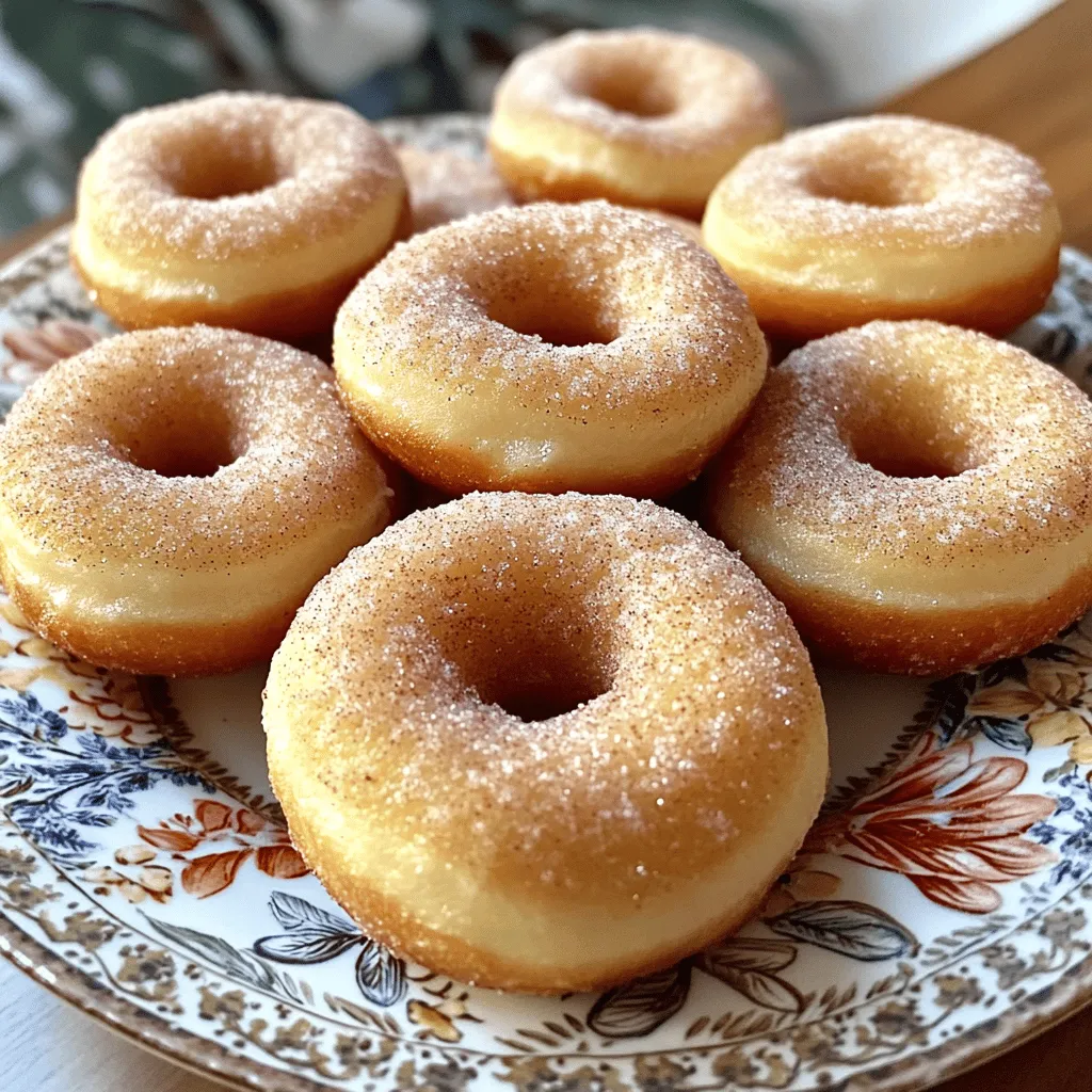 To make gluten-free apple cider donuts, gather these ingredients: - 1 cup apple cider - 1/4 cup almond milk (or your choice of non-dairy milk) - 1/4 cup unsweetened applesauce - 1/4 cup coconut oil, melted - 1 teaspoon vanilla extract - 2 cups gluten-free all-purpose flour - 1 cup coconut sugar (or substitute with brown sugar) - 1 teaspoon baking powder - 1/2 teaspoon baking soda - 1/2 teaspoon sea salt - 1 teaspoon ground cinnamon - 1/2 teaspoon ground nutmeg - 1/4 teaspoon ground allspice (optional) Many people need gluten-free options. In this recipe, I use gluten-free all-purpose flour. This flour blends well with other ingredients. It helps create a light and fluffy texture. Look for blends that include rice flour, tapioca, and potato starch. These ingredients work well together. They help mimic the texture of regular flour. You can customize this recipe if you need to. Here are some easy swaps: - Almond milk: Use oat milk or coconut milk instead. - Coconut oil: Olive oil or melted butter can work too. - Coconut sugar: Brown sugar is a great alternative. - Applesauce: If you want, mashed banana or pumpkin puree can replace it. These swaps keep the donuts moist and tasty. First, preheat your oven to 350°F (175°C). This is important for even baking. While the oven heats, grease your donut pan with coconut oil. This step helps the donuts come out easily later. Take a small saucepan and pour in 1 cup of apple cider. Heat it over medium-high until it boils. Once it boils, lower the heat to simmer. Let it reduce until there is about 1/2 cup left. This makes the flavor richer and sweeter. After reducing, set it aside to cool a bit. In a large bowl, mix together the wet ingredients. Start with the melted coconut oil, almond milk, applesauce, vanilla extract, and the cooled apple cider. Whisk these together until they blend well. In another bowl, sift the dry ingredients. Combine the gluten-free flour, coconut sugar, baking powder, baking soda, salt, cinnamon, nutmeg, and allspice. Stir until they are well mixed. Next, pour the dry mix into the wet mix. Use a spatula to fold them together gently. Be careful not to overmix, as this can make your donuts dense. Now, spoon the batter into your greased donut pan. Fill each cavity about two-thirds full. This gives them room to rise. Bake in your preheated oven for 12-15 minutes. They are done when a toothpick comes out clean. Once baked, let them cool in the pan for about 5 minutes. Then, move them to a wire rack to cool completely. Enjoy your delicious gluten-free apple cider donuts! For the full recipe, check the section above. To get the best texture for your gluten-free apple cider donuts, you need to focus on moisture. The right amount of liquid keeps your donuts light and fluffy. Start by reducing the apple cider until you have about 1/2 cup. This step boosts the flavor and adds the right moisture. When mixing wet and dry ingredients, be careful not to overmix. This can lead to dense donuts, and nobody wants that! One common mistake is filling the donut pan too much. Fill each cavity only two-thirds full. This allows space for the donuts to rise without spilling over. Also, make sure your oven is preheated. If the oven isn’t hot enough, the donuts may not rise properly. Lastly, always use fresh ingredients. Old baking powder or flour can ruin the flavor and texture. To keep your donuts gluten-free, always check labels on your ingredients. Not all products labeled "gluten-free" are safe. Use certified gluten-free all-purpose flour to ensure there’s no cross-contamination. Coconut sugar is a great alternative for sweetness without gluten. Remember to keep utensils and surfaces clean. This prevents any gluten from sneaking into your treats. Following these tips will help you create safe and delicious gluten-free apple cider donuts. For more details, check the Full Recipe. {{image_4}} You can mix in flavors to make these donuts your own. Try adding pumpkin puree for a fall twist. Just replace some applesauce with pumpkin. Or, add cocoa powder for chocolate donuts. Use 1/4 cup of cocoa powder to keep the texture right. You can also add spices like ginger or clove to enhance flavors. Get creative with your favorite tastes! Donuts are fun to dress up! For toppings, you can use a simple glaze. Mix powdered sugar with a splash of apple cider. This gives a sweet and tangy flavor. You can also roll the donuts in cinnamon sugar for a classic touch. Want something extra? Try drizzling melted chocolate over them. It adds a rich finish and looks great on a plate. If you want to cut back on sugar, there are good options. You can swap coconut sugar for maple syrup. Use 1/2 cup of syrup instead of the sugar. Honey is another choice; use the same amount as you would for coconut sugar. Always remember, these swaps can change the taste a bit, but they keep the donuts yummy. You can still enjoy a sweet treat without the extra sugar! For the full recipe, check out the detailed instructions. To keep your gluten free apple cider donuts fresh, store them in an airtight container. This will help prevent them from drying out. Keep the container at room temperature for up to three days. If you want to keep them longer, freezing is a great option. To freeze your donuts, first let them cool completely. Once cooled, place them in a single layer on a baking sheet. Freeze them for about an hour until firm. After that, transfer them to a freezer-safe bag or container. They will stay fresh for up to three months. When ready to eat, just thaw them at room temperature. To enjoy your leftover donuts, you can reheat them easily. Preheat your oven to 350°F (175°C). Place the donuts on a baking sheet and warm them for about 5-7 minutes. This will help restore their soft texture. If you're in a hurry, you can also use the microwave. Heat them for about 10-15 seconds. Enjoy them warm for the best taste! To make donuts without gluten, you need gluten-free flour. I use a blend of gluten-free all-purpose flour. This mix gives the donuts a great texture. You can also add ingredients like applesauce and almond milk to keep them moist. Follow the steps in the Full Recipe for perfect results. No, I do not recommend using regular all-purpose flour. It contains gluten, which makes donuts tough. Gluten-free flour blends work better for light and fluffy donuts. Stick to the gluten-free options for the best taste and texture. You can find gluten-free apple cider donuts at specialty bakeries and health food stores. Some grocery stores also carry gluten-free options. Check the label to ensure they are gluten-free. Online shops might have them too, so you can order them right to your door. These donuts stay fresh for about 2-3 days when stored properly. Keep them in an airtight container at room temperature. For longer storage, you can freeze them. They taste just as good after thawing. Each donut has about 150 calories. It contains around 6 grams of fat, 20 grams of carbs, and 2 grams of protein. These facts can vary based on the ingredients you choose. Always check the labels for exact numbers, especially for sugar and fat content. In this blog post, we explored gluten-free apple cider donuts. We covered ingredients, substitutions, and step-by-step baking instructions. I shared tips for texture and common mistakes to avoid. We also looked at flavor variations, toppings, and storage methods. Enjoy making your own tasty donuts at home. With these guidelines, you can create treats everyone will love, even without gluten. Happy baking!