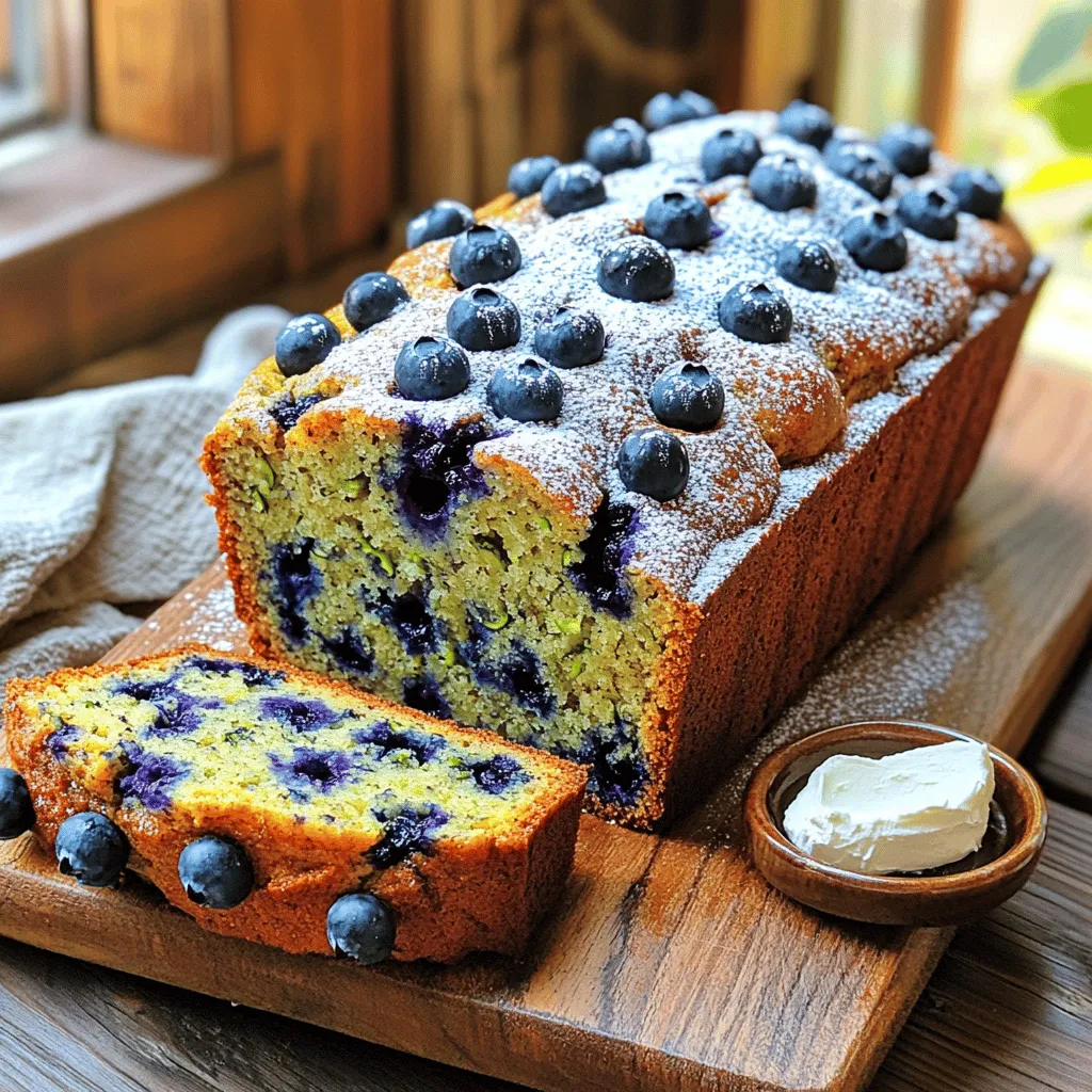 Blueberry Banana Zucchini Bread Easy and Delicious Recipe