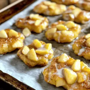 To make warm baked apple fritters, gather these key ingredients: - 2 cups all-purpose flour - 1 tablespoon baking powder - 1 teaspoon ground cinnamon - ½ teaspoon ground nutmeg - ½ teaspoon salt - ¾ cup granulated sugar, divided - 2 large apples, peeled, cored, and finely diced - 2 large eggs - ½ cup buttermilk - ½ cup unsweetened applesauce - 1 teaspoon vanilla extract - ½ cup powdered sugar (for glaze) - 1 tablespoon milk (for glaze) - Extra ground cinnamon for dusting (optional) For the best flavor and texture, I recommend using Granny Smith or Honeycrisp apples. - Granny Smith: They add a nice tartness and hold their shape well during baking. - Honeycrisp: They bring sweetness and a juicy crunch to every bite. Both types balance the sweetness and spice of the fritters perfectly. You can enhance your fritters with these optional ingredients: - Chopped nuts, like walnuts or pecans, for a crunchy texture. - Raisins or dried cranberries for a burst of sweetness. - A sprinkle of nutmeg or cardamom to deepen the spice flavor. Feel free to get creative and add what you love! Start by gathering all your ingredients. You need two cups of all-purpose flour, a tablespoon of baking powder, and a teaspoon of ground cinnamon. Add half a teaspoon of ground nutmeg and half a teaspoon of salt. You will also need three-quarters of a cup of granulated sugar, two large apples, and two large eggs. Don't forget the half cup of buttermilk, half cup of unsweetened applesauce, and a teaspoon of vanilla extract. Lastly, you will need half a cup of powdered sugar and a tablespoon of milk for the glaze. First, preheat your oven to 400°F (200°C). Line a baking sheet with parchment paper. In a big bowl, mix the dry ingredients: flour, baking powder, cinnamon, nutmeg, salt, and half of the sugar. Whisk them together until they blend well. In another bowl, crack the eggs and whisk them with buttermilk, applesauce, and vanilla extract. Mix until smooth. Slowly pour these wet ingredients into the dry ingredients. Stir gently to combine. Be careful not to overmix; you want your fritters light and fluffy. Now, fold in the diced apples. Mix gently to spread them throughout the batter. Use a scoop or spoon to drop heaping tablespoons of batter onto the lined baking sheet. Leave space between each fritter for even baking. Sprinkle the remaining sugar on top of the fritters for added sweetness. Bake in your preheated oven for 15 to 18 minutes. They should turn golden brown. A toothpick inserted in the center should come out clean. While they bake, prepare the glaze by mixing powdered sugar and milk in a small bowl. Whisk until smooth. Once the fritters cool for a few minutes, drizzle the glaze on top. Dust with extra cinnamon if you like. Enjoy your warm baked apple fritters! To keep your fritters light, mix gently. After adding wet to dry ingredients, stir just until combined. You want some lumps. Overmixing makes the fritters tough. - Use a spatula for folding in apples. - Stop mixing as soon as you don’t see dry flour. This simple method helps keep your fritters airy and tender. Baking at 400°F (200°C) gives a nice golden color. This high heat helps fritters rise well. Here are a few tips: - Use parchment paper on your baking sheet. It prevents sticking and makes cleanup easy. - Space the fritters apart. This allows air to circulate and ensures even baking. - Check for doneness with a toothpick. If it comes out clean, your fritters are ready! Following these tips will give you a perfect batch every time. Spices bring your fritters to life. Here’s how to boost flavor: - Add a bit more cinnamon or nutmeg for warmth. - Try a pinch of ginger for a spicy kick. - Mix in some vanilla extract for a sweet note. Experiment with these spices to find your favorite flavor combination. A little extra spice can make a big difference! {{image_4}} You can boost your warm baked apple fritters by adding nuts or raisins. Chopped walnuts or pecans add a nice crunch. Just toss in about ½ cup of your choice when mixing in the apples. If you love a chewy texture, add ½ cup of raisins. They bring sweetness and a fun twist. Nuts and raisins also pack in extra nutrients, making your fritters even more delightful. While the classic glaze is tasty, you can mix it up! Try using maple syrup instead of milk for the glaze. This makes a rich, sweet topping. You can also add a pinch of cinnamon or nutmeg to the glaze for extra flavor. For a citrus twist, mix in a little lemon or orange zest. These options keep your fritters exciting and new. Want to make these fritters a breakfast star? Serve them warm with yogurt or a scoop of ice cream. You can slice them in half and add peanut butter or almond butter for a hearty bite. Drizzle honey or agave syrup on top for added sweetness. These simple changes transform fritters into a fun and filling breakfast option. Enjoy experimenting with your morning treats! After you enjoy your warm baked apple fritters, store any leftovers correctly. Place them in an airtight container. This keeps them fresh and soft. You can keep them in the fridge for up to three days. If you want to retain their taste, avoid stacking them. To enjoy your fritters again, reheat them in the oven. Set your oven to 350°F (175°C). Place fritters on a baking sheet for about 5 to 10 minutes. This warms them and helps restore their crispness. You can also use a microwave. Heat them for about 15-20 seconds, but they may lose some texture. If you want to save fritters for a longer time, freezing is a great option. Let them cool completely first. Then, wrap each fritter in plastic wrap. Place them in a freezer-safe bag. They can stay frozen for up to three months. When you’re ready to eat, just reheat them directly from the freezer. Yes, you can use whole wheat flour or gluten-free flour. Whole wheat will add a nutty flavor and more fiber. Gluten-free flour works well too, but check for a blend that includes xanthan gum for better texture. Adjust the liquid slightly if needed, as whole wheat absorbs more moisture. You can make these fritters healthier by using less sugar. Try replacing half of the granulated sugar with a natural sweetener like honey or maple syrup. You can also use unsweetened applesauce in place of some of the sugar. Adding oats can boost the fiber content. These fritters taste great with a scoop of vanilla ice cream or whipped cream. You can also serve them with yogurt for a balanced option. Pairing them with a warm cup of tea or coffee enhances the cozy experience. For a fun twist, drizzle some caramel sauce on top! We explored how to make delicious apple fritters, starting with the key ingredients. You learned about the best apples to use and some tasty options to boost flavor. I shared easy steps for mixing, assembling, and baking them. Tips on texture and flavor enhance your fritters. You can even try fun variations, like adding nuts or making a fun breakfast treat. Finally, I gave you storage tips to keep your leftovers fresh. Enjoy creating and sharing these tempting fritters!