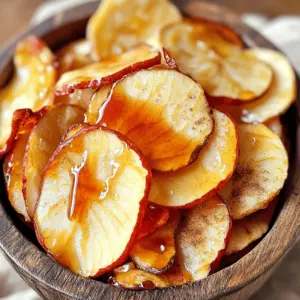 To make crispy air fryer maple apple chips, you will need a few simple ingredients. Here’s what you should gather: - 2 large apples (Honeycrisp or Fuji recommended) - 2 tablespoons pure maple syrup - 1 teaspoon ground cinnamon - 1/4 teaspoon sea salt - Optional: 1 teaspoon vanilla extract These ingredients create a sweet and crunchy snack. The apples give the chips their base, while maple syrup adds natural sweetness. Ground cinnamon offers warmth, and sea salt enhances the flavors. If you want extra richness, add vanilla extract. Choosing the right apples is key. Honeycrisp and Fuji apples are sweet and crisp. Their texture helps create the perfect chip. The maple syrup and spices turn simple apples into a delightful treat. As you prepare, remember to use fresh ingredients for the best flavor. Enjoy making these tasty chips! Start by washing the apples well. This step removes any wax or dirt. Next, slice the apples very thin, about 1/8 inch thick. Uniform thickness is key. This ensures that all the slices cook evenly. If you have a mandoline, use it for perfect slices. If not, a sharp knife works too. Be sure to remove any seeds from the slices. In a medium bowl, mix together the pure maple syrup, ground cinnamon, sea salt, and optional vanilla extract. Stir well until all the ingredients blend smoothly. This mixture adds a sweet and warm flavor to the chips. After mixing, add the thin apple slices to the bowl. Gently toss the slices to coat them evenly. You want every piece to soak up that tasty maple goodness. First, preheat your air fryer to 300°F (150°C). This step takes about 5 minutes. Preheating helps to crisp the chips nicely. Once it's hot, arrange the apple slices in a single layer in the air fryer basket. Make sure the slices do not overlap. This helps them cook evenly. You may need to cook in batches if your air fryer is small. Air fry the apple slices for 15-20 minutes. Flip them halfway through to ensure even crispiness. Keep an eye on them. Different air fryers may cook at different speeds. You want the slices to turn a beautiful golden brown. When done, carefully take them out and place them on a wire rack. Let them cool completely. They will become even crispier as they cool. Store any leftover chips in an airtight container. They can last up to a week while keeping their crunch. To get the best crispiness from your apple chips, avoid overcrowding the basket. When you pack too many slices together, they steam instead of crisp. This can leave you with chewy chips instead of crunchy ones. It's better to cook them in batches if your air fryer is small. Also, keep an eye on the doneness. Different air fryer models can cook at different speeds. You want your chips to turn a lovely golden brown. Flip the slices halfway through cooking to help them crisp evenly. This simple step can make a big difference in texture. To make your apple chips even more exciting, consider adding other spices. Nutmeg or ginger can give your chips a warm twist. You can also try a pinch of cayenne for a spicy kick. If you love chocolate, a light dusting of cocoa powder can work wonders. For serving, presentation matters. Place your chips in a nice bowl or on a plate. A sprinkle of cinnamon on top adds a pretty touch. These apple chips are great for snacking or as a healthy dessert. They look great and taste even better! {{image_4}} You can use honey or agave syrup in place of maple syrup. Both options add a unique taste. Honey gives a floral note, while agave syrup is milder. Just keep the same amount when substituting. This way, you still keep your apple chips sweet and delicious. Choosing the right apples matters for crispness and flavor. Honeycrisp and Fuji apples are great for this recipe. They bring a natural sweetness and a satisfying crunch. Other good choices include Granny Smith for a tart bite or Gala for a sweeter flavor. Experiment with different apples to find your favorite mix! Apple chips pair well with other dried fruits. Try mixing them with banana chips or dried cranberries. This adds color and different tastes. You can create a fun snack mix or a beautiful fruit platter. Get creative and combine your favorite dried fruits! To keep your crispy air fryer maple apple chips fresh, use airtight containers. Glass or plastic containers with tight lids work best. Avoid leaving them open to air, as this can make them soggy. You can also use resealable bags, but squeeze out as much air as possible before sealing. To maintain their crispness, add a small packet of silica gel or uncooked rice in the container. This helps absorb moisture. Make sure to store the chips in a cool, dry place, away from sunlight. When stored properly, these apple chips can last up to a week. However, for the best taste and crunch, enjoy them within the first few days. As time passes, they may lose some of their crispness. If you notice any signs of moisture, it’s best to discard them. Yes, you can make apple chips without an air fryer. You can use your oven instead. Set your oven to 225°F (107°C). Arrange the apple slices on a baking sheet lined with parchment paper. Make sure they do not touch. Bake them for about 1-2 hours. Flip the slices halfway through. Keep an eye on them to avoid burning. This method takes longer but gives you crispy apple chips too. The best way to slice apples is to use a mandoline or a sharp knife. Aim for slices that are about 1/8 inch thick. This thickness helps them cook evenly. If you want uniform slices, a mandoline is your best friend. If you use a knife, take your time to keep the slices even. Remove any seeds from the slices before cooking. To prevent browning, soak the apple slices in lemon juice or water with a bit of salt. This stops oxidation. You can soak them for about 5 minutes. Rinse and dry them before coating with maple syrup. Another method is to use a little vinegar in water. Both methods work well to keep your apple slices looking fresh and bright. This blog post covered how to make delicious apple chips. We looked at the simple ingredients, like apples and maple syrup, and shared step-by-step instructions for preparing, coating, and air frying. Tips for crispiness and flavor variations were included, plus storage information. These apple chips are a tasty, easy snack. You can enjoy them right away or save them for later. With the right techniques, you can make a crunchy treat everyone loves. Try these tips, and enjoy your homemade apple chips!