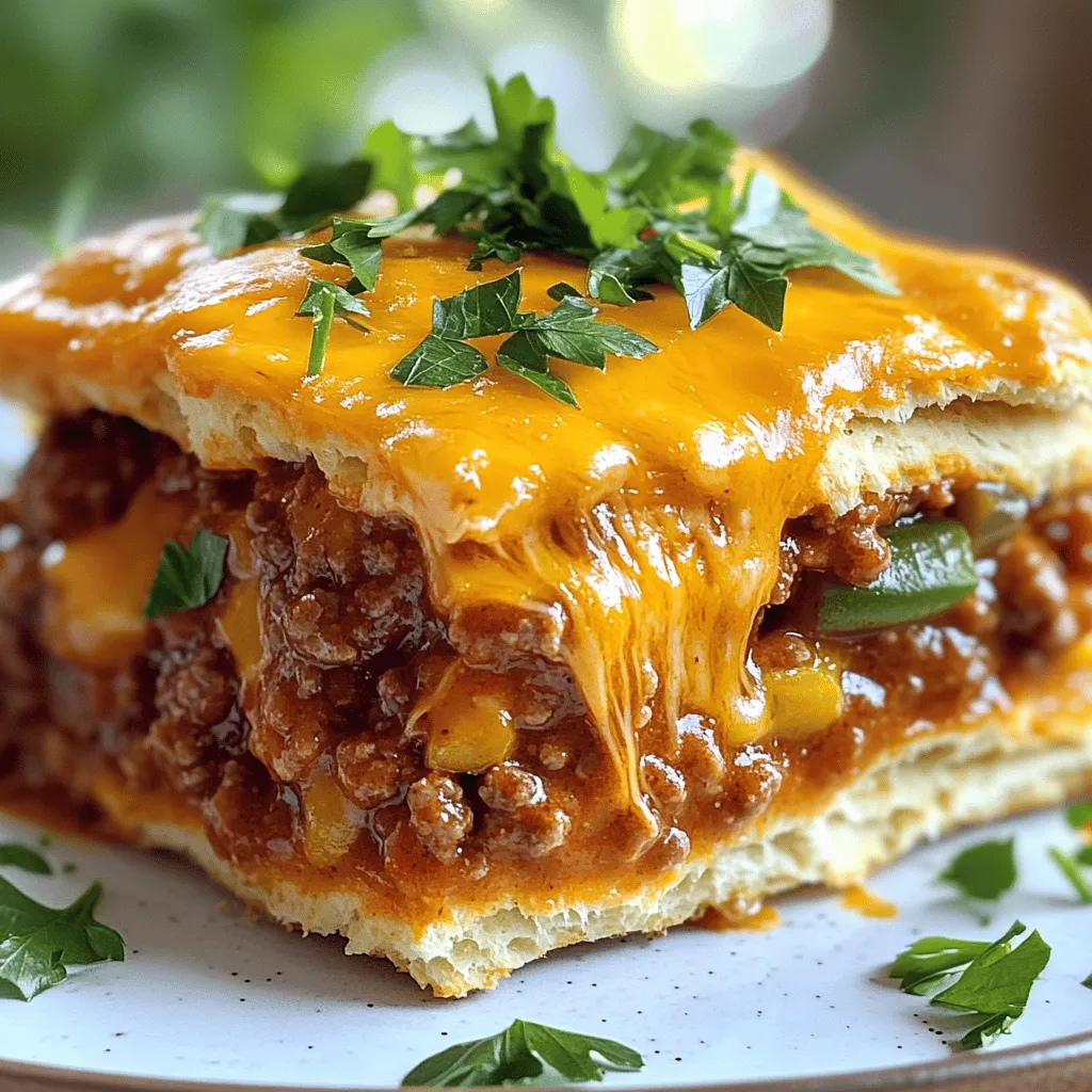 Sloppy Joe Casserole Delightful and Hearty Meal