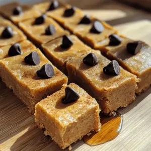 - 1 cup almond flour - 1/2 cup rolled oats - 1/4 cup coconut sugar - 1/4 teaspoon ground ginger - 1/4 teaspoon ground cinnamon - 1/4 teaspoon nutmeg - 1/4 teaspoon salt - 1/4 cup pure maple syrup - 1/4 cup creamy almond butter (or your choice of nut butter) - 1/2 teaspoon pure vanilla extract - 1/4 cup mini dark chocolate chips (optional) These ingredients come together to create a tasty treat. Each item plays a key role. Almond flour gives a nutty base. Rolled oats add texture and fiber. Coconut sugar is a sweet touch. The spices—ginger, cinnamon, and nutmeg—bring warmth and flavor. Salt balances the sweetness perfectly. Maple syrup adds moisture and sweetness. Almond butter helps bind the mixture. Vanilla extract adds depth to the flavor. The optional chocolate chips make it even better. You can mix and match to suit your taste; feel free to swap out nut butter or add other spices. Collect these ingredients before you start. They are simple to find and work with. This recipe makes it easy to enjoy a no-bake dessert that feels special. Plus, it’s quick to prepare, so you can enjoy your bars in no time! First, grab a big bowl. Combine 1 cup of almond flour, 1/2 cup of rolled oats, and 1/4 cup of coconut sugar. Next, add 1/4 teaspoon of ground ginger, 1/4 teaspoon of ground cinnamon, 1/4 teaspoon of nutmeg, and 1/4 teaspoon of salt. Use a whisk or fork to blend them well. This mix gives our bars a warm, spiced flavor. Now, let’s add the wet stuff. Add 1/4 cup of creamy almond butter and 1/4 cup of pure maple syrup. Don’t forget 1/2 teaspoon of pure vanilla extract! Stir this mixture with a spatula until it forms a sticky dough. It should feel a bit moist but not too wet. If you like chocolate, fold in 1/4 cup of mini dark chocolate chips now. Make sure they spread evenly throughout the dough. This will add a nice touch of sweetness and richness to each bite. Take an 8x8 inch baking dish and line it with parchment paper. Leave some paper hanging over the edges. This will help you lift the bars out later, making it easy to cut them. Using your hands or a spatula, press the cookie dough mixture firmly into the lined dish. Make sure it’s even and tightly packed. This step is key for the bars to hold their shape. Then, pop the dish into the fridge for about an hour. This chilling time helps the bars firm up. Once chilled, lift the bars out using the overhanging parchment paper. Place them on a cutting board. Cut them into squares or rectangles based on how big you want each piece. Enjoy your no-bake gingerbread cookie dough bars cold or at room temperature. They are a sweet treat perfect for any time! To get the right texture for your no-bake gingerbread cookie dough bars, follow these steps: - Use almond flour for a fine, smooth base. - Mix the dry ingredients well to avoid clumps. - The dough should be slightly sticky but easy to handle. - If the dough is too dry, add a touch more maple syrup or almond butter. - Press the mixture firmly into the dish for a solid layer. You can easily adapt this recipe for different diets. Here are some ideas: - For nut-free bars, swap almond flour with sunflower seed flour. - Use sunflower butter or tahini instead of almond butter. - To make it vegan, ensure your chocolate chips are dairy-free. - You can also replace maple syrup with agave syrup for a vegan option. Want to add more flavor? Consider these options: - Add a pinch of ground cloves for deeper warmth. - Mix in some dried fruits like raisins or cranberries for sweetness. - Try adding a splash of molasses for a richer taste. - Experiment with different spices, such as allspice or cardamom, for a unique twist. {{image_4}} You can switch up the chocolate chips in these bars for a fun twist. Try using milk chocolate chips for a sweeter taste. Dark chocolate brings a rich flavor, while white chocolate adds creaminess. You can even use flavored chips, like mint or peanut butter, for a unique touch. Just remember to fold them in gently to distribute evenly. Adding nuts or seeds can boost the flavor and texture of your bars. Chopped walnuts or pecans add crunch and healthy fats. Sunflower seeds or pumpkin seeds give a nice bite and are great for extra nutrition. To keep it fun, try mixing different nuts or seeds. Just make sure to chop larger pieces to keep the bars easy to eat. You can change the spice mix to match the seasons. In fall, add some cloves or allspice for warmth. Spring brings a chance to use lemon zest or cardamom for a fresh taste. In summer, think about adding dried fruits like cranberries or cherries for sweetness. Each change gives these bars a new life and keeps them exciting! To keep your no-bake gingerbread cookie dough bars fresh, store them in an airtight container. You can place parchment paper between layers to avoid sticking. This helps maintain texture and flavor. Keep them in the fridge for quick access to a tasty snack. If you want to save some bars for later, freezing is a great choice! First, cut the bars into pieces. Then, wrap each piece in plastic wrap. Place the wrapped bars into a freezer-safe bag or container. To thaw, just take out a bar and let it sit at room temperature for about 30 minutes. You'll enjoy a treat that tastes just as good! In the fridge, these cookie dough bars last about one week. If you freeze them, they can stay fresh for up to three months. Just remember to label the container with the date. This way, you can enjoy them at your leisure! Yes, you can! For gluten-free options, try oat flour or coconut flour. These flours work well in this recipe. Oat flour gives a nice texture and flavor. Coconut flour is more absorbent, so use less. Always check the measurements when swapping flours. To make these bars vegan, swap the honey or maple syrup for agave syrup. You can also use a nut butter made from seeds. Ensure that the chocolate chips are dairy-free. These simple changes keep the flavors while making it vegan-friendly. If you need a substitute for coconut sugar, try brown sugar or maple sugar. Both give a similar sweetness. You can also use white sugar, but the flavor will change a bit. Keep in mind that some sugars may affect the final taste. Serve these bars chilled or at room temperature. You can cut them into squares or rectangles for easy sharing. Pair with a warm drink, like tea or coffee. For a fun twist, top with a sprinkle of cinnamon or a drizzle of chocolate. Enjoy! In this post, we explored a simple recipe for healthy bars. We listed key ingredients, step-by-step instructions, and tips for perfect texture. I shared ideas for variations, storage tips, and answers to common questions. These bars are easy to make and customize. Whether you want a vegan treat or a nut-free option, there’s a choice for you. Enjoy baking these bars and make them your own!