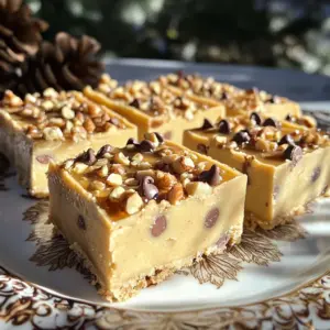 To make these no-bake cookie dough bars, you will need: - 1 cup almond flour - 1/2 cup rolled oats - 1/2 cup almond butter (or your preferred nut butter) - 1/4 cup pure maple syrup - 1 teaspoon vanilla extract - 1/4 teaspoon salt - 1/2 cup mini chocolate chips - 1/4 cup chopped nuts (optional, such as walnuts or pecans) You can easily swap out some ingredients: - Use peanut butter instead of almond butter for a different taste. - Substitute honey for maple syrup if you prefer a sweeter flavor. - For a gluten-free option, use certified gluten-free oats. - If you don’t have almond flour, try using oat flour or coconut flour. Want to customize your bars? Here are some fun add-ins: - Add 1/4 cup of dried fruit like cranberries or raisins for extra sweetness. - Mix in 1/4 cup of shredded coconut for a tropical twist. - Toss in some chia seeds or flaxseeds for a healthy boost. - Try different types of chocolate chips, like dark or white chocolate, for a new flavor. These ingredients and options help you create a tasty treat that fits your taste! Making these no-bake cookie dough bars is fun and easy. You’ll need just a few bowls and a spatula. This recipe takes only about 10 minutes to prep. First, take a medium mixing bowl. Add 1 cup of almond flour and 1/2 cup of rolled oats. Use a spatula or whisk to mix them well. Make sure they blend evenly, so every bite is tasty. In a separate bowl, measure 1/2 cup of almond butter. Then, add 1/4 cup of pure maple syrup. Next, include 1 teaspoon of vanilla extract and 1/4 teaspoon of salt. Whisk these wet ingredients until they form a smooth mix. This creamy base adds flavor and richness. Now, pour the wet mix into the dry ingredients. Stir well with a spatula. Ensure no dry patches remain. If you like a crunch, gently fold in 1/2 cup of mini chocolate chips and 1/4 cup of chopped nuts. This step adds sweetness and texture. Next, line an 8x8-inch baking dish with parchment paper. Leave some paper hanging over the sides. This makes it easy to lift out the bars later. Transfer the cookie dough mix into the dish. Use the back of a spatula or your hands to press it down evenly. Smooth the top for a nice finish. Finally, place your dish in the refrigerator. Let it chill for about 30 minutes. This helps the bars firm up. Once set, lift the bars out using the parchment paper. Slice them into squares, and they’re ready to enjoy! To get the best texture for your no-bake cookie dough bars, use almond flour. It gives a nice soft feel. Make sure your almond butter is creamy and smooth. This helps blend well with the dry ingredients. Mixing the dry and wet ingredients should be done gently. You want to avoid over-mixing. This keeps the mixture light and fluffy. For a beautiful presentation, use a nice plate. After cutting the bars, arrange them neatly. You can sprinkle some extra mini chocolate chips on top. This adds a pop of color. Consider adding a few fresh berries on the side. They add freshness and look lovely. Serve these cookie dough bars chilled for the best taste. They pair well with a cold glass of milk. If you want something different, try a plant-based drink. These bars are great for dessert or as a snack. They also make a great treat for parties or gatherings. Enjoy sharing them with friends and family! {{image_4}} You can change the taste of your no-bake cookie dough bars easily. For a rich flavor, try using peanut butter instead of almond butter. This gives a nutty twist. You can also add shredded coconut for a tropical vibe. Just fold it in with the chocolate chips. Another fun option is to use flavored protein powder. Choose chocolate or vanilla to boost nutrition and taste. If you're looking for a healthier version, swap out the maple syrup for a sugar-free syrup. This keeps the sweetness without extra sugar. You can also use unsweetened almond butter or sunflower seed butter. These options cut down on sugar while adding flavor. For a fiber boost, add ground flaxseed or chia seeds. They are great for health and work well in this recipe. Making these bars vegan is simple. Use a plant-based protein powder if you want extra protein. Ensure that the chocolate chips are dairy-free. You can also replace maple syrup with agave syrup. This keeps it sweet and vegan-friendly. Lastly, swap almond flour for oat flour if you want a nut-free option. This keeps everyone happy, even those with nut allergies. To keep your no-bake cookie dough bars fresh, store them in an airtight container. This method keeps moisture out and flavors in. Place parchment paper between layers to avoid sticking. For best taste, eat them within one week. You can freeze the cookie dough bars for longer storage. First, cut the bars into squares. Wrap each square tightly in plastic wrap. Then, place them in a freezer bag or container. They will last up to three months in the freezer. Thaw the bars by moving them to the fridge overnight. If you need them fast, let them sit at room temperature for about 30 minutes. Once thawed, enjoy them cold or warm them slightly in the microwave for a soft treat. Yes, you can use any nut butter you like. Almond, peanut, or cashew butter all work well. Each will change the flavor a bit, so pick your favorite. If you have a nut allergy, sunflower butter is a great swap. These bars will last about one week in the fridge. Make sure to store them in an airtight container. If you freeze them, they can last for up to three months. Just remember to thaw them in the fridge for a few hours before eating. Yes, these bars are naturally gluten-free! The almond flour and rolled oats do not contain gluten. Just make sure your oats are certified gluten-free to avoid cross-contamination. If you don't have maple syrup, honey or agave syrup can work too. Both will add sweetness but will slightly change the flavor. You can also use a sugar-free syrup for a low-calorie option. This blog post shared how to make delicious cookie dough bars. You learned about the ingredients and substitutions, plus optional add-ins like nuts and fruit. I explained step-by-step instructions for mixing, pressing, and setting your bars. We also explored tips for texture, presentation, and serving. Variations for flavors and healthier choices were discussed. Finally, I covered storage methods to keep your bars fresh. Enjoy making these tasty treats, and feel free to be creative with your choices!