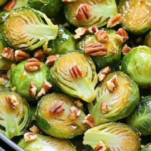 - 1 lb Brussels sprouts, trimmed and halved - 2 tablespoons extra virgin olive oil - 2 tablespoons pure maple syrup - 1 tablespoon smooth Dijon mustard - 1 teaspoon garlic powder - Salt and freshly ground black pepper, to taste - Optional: ¼ cup chopped pecans for a crunchy garnish You need one pound of Brussels sprouts. This amount serves about four people. The oil and syrup help to coat the sprouts well. Use two tablespoons for both olive oil and maple syrup. One tablespoon of Dijon mustard gives a nice tang. Garlic powder enhances the taste with just one teaspoon. For seasoning, add salt and black pepper as per your taste. If you want extra crunch, add ¼ cup of chopped pecans. For extra flavor, consider adding spices like smoked paprika or red pepper flakes. You can also try maple-flavored balsamic vinegar for a unique twist. If you love cheese, sprinkle some grated parmesan on top before serving. These options add fun variations to the dish. Preheat your air fryer to 375°F (190°C). This step is key. It helps cook the Brussels sprouts evenly. Let it heat for about 5 minutes. You want it nice and hot for the best results. Grab a large mixing bowl. Add 1 pound of trimmed and halved Brussels sprouts. Next, pour in 2 tablespoons of extra virgin olive oil. Add 2 tablespoons of pure maple syrup and 1 tablespoon of smooth Dijon mustard. Don’t forget the flavor! Sprinkle 1 teaspoon of garlic powder along with salt and black pepper to taste. Mix everything well. Use your hands or a spatula to coat the sprouts fully. They should look shiny and delicious. Carefully place the Brussels sprouts into the air fryer basket. Make sure they are in a single layer. This helps them cook evenly. Set the air fryer to cook for 15 minutes. Halfway through, shake the basket gently. This promotes even cooking and helps them brown nicely. After 15 minutes, check for your preferred crispiness. If you want them crunchier, air fry for an extra 3-5 minutes. Keep an eye on them to avoid burning. Once done, remove the sprouts from the air fryer. For extra flavor, sprinkle with ¼ cup of chopped pecans if you like. Serve warm and enjoy the sweet and tangy taste! To get the best crispiness, you must not overcrowd the air fryer basket. Place the Brussels sprouts in a single layer. This helps hot air flow freely around them. Also, shaking the basket halfway through cooking is key. This action ensures even browning and crisping on all sides. If you want them extra crispy, you can air fry them longer. Just keep a close watch to avoid burning. You can boost the flavor in several ways. Try adding a pinch of red pepper flakes for heat. A squeeze of fresh lemon juice adds brightness. You can also mix in some grated Parmesan cheese after cooking for a savory twist. If you like nuts, chopped pecans are a great choice. They add crunch and richness. You can even swap the maple syrup for honey for a different sweet note. Many people make the mistake of not trimming the Brussels sprouts properly. Always trim the ends and cut them in half to ensure even cooking. Another common error is skipping the preheating step. Preheating the air fryer helps achieve that crispy texture right from the start. Lastly, don’t ignore seasoning. A little salt and pepper go a long way in enhancing the flavors of your dish. {{image_4}} You can change up the taste of your Brussels sprouts easily. For a spicy kick, add red pepper flakes or cayenne pepper. For an Asian twist, try soy sauce and sesame oil instead of maple syrup. You can also use balsamic vinegar for a tangy flavor. Each option brings a new twist to this dish. If you want to swap sweeteners, honey works well in place of maple syrup. Agave syrup is another great choice. For mustards, whole grain or spicy brown mustard can add depth. Each sweetener and mustard will change the dish's flavor, so feel free to experiment. Mixing in other veggies can make your dish even better. Carrots, sweet potatoes, or bell peppers add color and taste. Just chop them to a similar size as the Brussels sprouts for even cooking. You can toss them in the same maple Dijon mix for a delicious blend of flavors. To store your Air Fryer Maple Dijon Brussels Sprouts, let them cool first. Use an airtight container. Keep them in the fridge for up to three days. This method keeps the flavors fresh. Avoid stacking them too tightly to prevent sogginess. When you're ready to enjoy leftovers, use the air fryer again. Preheat it to 350°F (175°C). Place the Brussels sprouts in the basket in a single layer. Air fry for about 5 minutes. This keeps them crispy and warm. Check if they’re heated through before serving. If you want to freeze the Brussels sprouts, do it right after cooking. Let them cool completely, then spread them out on a baking sheet. Freeze them for about one hour. Once frozen, transfer them to a freezer bag. Squeeze out the air and seal tightly. They can last for up to three months. Thaw them in the fridge before reheating for best results. Yes, you can use frozen Brussels sprouts. However, fresh sprouts give better taste and texture. If you use frozen ones, cook them for a few extra minutes. Make sure to dry them well before adding the oil and seasonings. You can use yellow mustard or whole grain mustard. These options will change the flavor a bit but still taste great. If you want a sweeter flavor, try honey mustard instead. To make this dish vegan, simply replace the honey or maple syrup with agave nectar. This swap keeps the sweetness while remaining plant-based. Always check your Dijon mustard for any non-vegan ingredients. Leftovers can last for about 3 to 5 days in the fridge. Make sure to store them in an airtight container to keep them fresh. Reheat them in the air fryer for a few minutes to regain some crispiness. Yes, you can cook a larger batch. Just be careful not to overcrowd the basket. If your air fryer is small, cook in two batches. This way, you ensure even cooking and a nice crisp on every sprout. This guide covered how to prepare and cook Brussels sprouts in an air fryer. We explored the right ingredients, detailed the cooking steps, and shared tips for perfect crispiness. You learned about enhancing flavors and avoiding common mistakes, plus how to store and reheat leftovers. Remember, cooking is fun! Experiment with flavors and adjust to your taste. Enjoy cooking and savor the delicious results of your air fryer efforts. Happy cooking!
