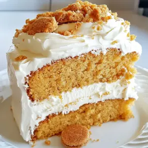 To make this delightful Biscoff cake, you will need the following ingredients: - 1 ½ cups all-purpose flour - 1 cup granulated sugar - ½ cup unsalted butter, softened - 2 large eggs - 1 cup Biscoff cookie spread - 1 teaspoon baking powder - ½ teaspoon baking soda - ½ teaspoon salt - ½ cup milk (or any milk alternative) - 1 teaspoon pure vanilla extract - 1 cup Biscoff cookies, crumbled (for topping) - ½ cup heavy cream (for frosting) - 1 cup powdered sugar (for frosting) Here are the tools you will need to create this cake: - Electric mixer - Large mixing bowl - 9-inch round cake pan - Spatula - Wire rack - Measuring cups and spoons - Sifter When it comes to Biscoff cookie spread, I recommend these brands: - Lotus Biscoff - Trader Joe’s Speculoos - Nutiva Hazelnut Spread (for a twist) Using these brands ensures you get that rich, caramelized flavor that makes this cake so special. Enjoy baking! {{ingredient_image_2}} Start by preheating your oven to 350°F (175°C). Next, grab a 9-inch round cake pan. Grease it well with butter. Then, dust it with flour. This helps the cake come out easily after baking. In a large bowl, mix the softened butter and sugar. Use an electric mixer for about 3-5 minutes. The mixture should look light and fluffy. Next, add the eggs one by one. Mix well after each egg. Then, add the Biscoff cookie spread and vanilla. Blend until smooth and creamy. In another bowl, sift the flour, baking powder, baking soda, and salt. This step is key for a light cake. It helps the cake rise evenly. Now, slowly add this dry mix to the wet mix. Alternate with milk. Start with a third of the dry mix, then half the milk. Repeat this until all is combined. Be careful not to overmix. Pour your batter into the prepared cake pan. Use a spatula to smooth the top. Place it in the oven and bake for 25-30 minutes. To check if it’s done, insert a toothpick into the center. It should come out clean or with a few moist crumbs. While the cake cools, prepare the frosting. In a mixing bowl, whip the heavy cream until soft peaks form. Gradually add powdered sugar. Keep whipping until you see firm peaks. The frosting should be light and fluffy. Once the cake is cool, spread the whipped frosting on top. Use a spatula for an even layer. Finally, sprinkle crumbled Biscoff cookies on the frosting. This adds a nice crunch and flavor burst. Enjoy your delicious Biscoff cake! To make your Biscoff cake moist and soft, follow these steps: - Use room-temperature butter and eggs. This helps them mix well. - Don’t overmix the batter. Stir until just combined for the best texture. - Add milk slowly. Alternate with dry ingredients to keep the batter light. - Bake at the right temperature, 350°F (175°C), for even cooking. Here are some common mistakes I see: - Forgetting to grease the pan can cause sticking. Always grease and flour it well. - Baking too long can dry out the cake. Check it with a toothpick after 25 minutes. - Using cold ingredients leads to a dense cake. Always use room temperature. If you want to change the texture or flavor of your cake, try these ideas: - Swap the milk for a nut milk for a new taste. Almond or oat milk works great. - Add a pinch of cinnamon for warmth. It pairs well with Biscoff flavors. - For a richer taste, add a bit more Biscoff spread. It adds depth and creaminess. - Use a mix of flours, like almond or coconut, for a unique texture. Pro Tips Use Room Temperature Ingredients: Ensuring your butter and eggs are at room temperature will help create a smoother batter and a lighter cake. Avoid Overmixing: Mix the batter just until combined to keep the cake light and fluffy. Overmixing can lead to a dense texture. Cool Completely: Allow the cake to cool completely before frosting to prevent the frosting from melting and sliding off. Customize Your Toppings: Feel free to add nuts, chocolate shavings, or more crumbled cookies on top for added texture and flavor. {{image_4}} You can turn the Biscoff cake into a cheesecake. Start by making a crust. Use crushed Biscoff cookies mixed with melted butter. Press this mixture into the bottom of a springform pan. For the filling, blend cream cheese, sugar, and Biscoff cookie spread. Add eggs one at a time until smooth. Pour the filling onto the crust and bake. Chill it well before serving. This cheesecake is rich and creamy, with a lovely Biscoff flavor. Biscoff cupcakes are a fun way to enjoy this treat. Use the same batter as the Biscoff cake. Fill cupcake liners about two-thirds full. Bake for 18-20 minutes at 350°F (175°C). Let them cool before frosting. For the frosting, use the same whipped cream mix but add more Biscoff spread for flavor. Top with crumbled Biscoff cookies for that extra crunch. These cupcakes are perfect for parties or snacks. If you need a gluten-free option, replace the all-purpose flour with a gluten-free blend. Make sure the blend includes xanthan gum for structure. Follow the same steps in the recipe. The cake will still be moist and delicious. You can also use gluten-free Biscoff cookies for the topping. This way, everyone can enjoy the Biscoff cake without worry. To keep your cake fresh, wrap it in plastic wrap. Store it in the fridge. This will help it stay moist. You can also use an airtight container. The cake stays good for up to five days. If you want to, you can put slices in a zip-top bag. Just make sure to remove as much air as you can. You can freeze your Biscoff cake too! First, let it cool completely. Then, wrap it tightly in plastic wrap. Follow that with aluminum foil for extra protection. This way, it won’t get freezer burn. You can freeze the cake for up to three months. When you're ready to eat it, just take it out and let it thaw in the fridge overnight. When you want to enjoy your cake again, reheating is easy. Preheat your oven to 350°F (175°C). Place the slice on a baking sheet. Cover it loosely with foil. Heat it for about 10-15 minutes. This will warm it up without drying it out. You can also use the microwave. Heat it for about 10-15 seconds, but check it often. Enjoy your cake warm with a little extra Biscoff spread! Yes, you can use other cookie spreads. Options like Nutella or speculoos spread work well. They add a unique flavor but may change the cake's taste. I love trying new spreads for fun twists. To boost the chocolate flavor, add cocoa powder. Start with ¼ cup of unsweetened cocoa. Mix it into the dry ingredients. You can also fold in chocolate chips for extra richness. This transforms your cake into a chocolate-lovers dream. You can find Biscoff cookies and spread at most grocery stores. Look in the international or cookie aisle. Many online shops also sell them. Amazon or specialty food sites often have great deals. Serve slices with a drizzle of warm Biscoff spread. Add a whole Biscoff cookie on the side for fun. A dollop of whipped cream makes it even better. This adds creaminess to each bite and impresses your guests. You learned how to make a delicious Biscoff cake from start to finish. We covered ingredients, tools, and step-by-step instructions. I also shared tips for a moist cake and fun variations. Remember, you can store leftovers and freeze them too. Use the FAQs for any questions you may have. Enjoy baking this tasty treat and impress your friends and family with your skills. Happy baking!