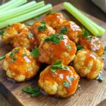 - 1 medium head of cauliflower, cut into bite-sized florets - 1 cup all-purpose flour or gluten-free flour - 1 cup buffalo sauce - 1 teaspoon garlic powder - 1 teaspoon onion powder - 1 teaspoon smoked paprika - 1/2 teaspoon salt - 1/2 teaspoon freshly cracked black pepper - 2 tablespoons olive oil - Fresh parsley, chopped for garnish Gather these ingredients before you start. Choosing fresh cauliflower ensures the best taste. You can use all-purpose flour or go gluten-free if you prefer. Buffalo sauce adds that spicy kick we all love. The seasonings give depth to the dish. Garlic powder, onion powder, and smoked paprika bring out the flavors. Olive oil helps the batter stick and adds richness. Fresh parsley makes the dish look vibrant and bright. Each ingredient plays a key role in making this dish truly tasty. Start by washing the cauliflower. This step is key to remove dirt and bugs. Cut the cauliflower into small, bite-sized florets. Make sure the florets are about the same size. This helps them cook evenly. If they are too big, they won’t get crispy. In a large bowl, mix the flour, water, garlic powder, onion powder, smoked paprika, salt, and pepper. Whisk until the batter is smooth and slightly thick. It should be pourable but not too runny. If it feels too thick, add a little more water. The right texture is important for a good coating. Preheat your air fryer to 375°F (190°C) for about 5 minutes. This step is crucial for achieving a crispy texture. Lightly spray the air fryer basket with olive oil to prevent sticking. Dip each cauliflower floret into the batter, covering it completely. Let any extra batter drip off before placing it in the basket. Arrange the florets in a single layer. Air fry them for 10 to 12 minutes. Shake the basket halfway through to get an even cook. After the first fry, take the cauliflower out. In a separate bowl, toss the cooked florets with buffalo sauce and the remaining olive oil. Ensure every piece is coated well for full flavor. Return the sauce-coated cauliflower to the air fryer. Cook for another 5 minutes at 375°F (190°C) for an extra crispy finish. Once done, garnish the cauliflower with freshly chopped parsley. Serve hot with celery sticks and your favorite dipping sauce like ranch or blue cheese. Enjoy the bold and flavorful taste! To get that perfect crunch, preheating your air fryer is key. Set it to 375°F (190°C) for about five minutes. This step makes your cauliflower nice and crispy. After preheating, lightly spray the air fryer basket with olive oil. This helps the cauliflower cook evenly and keeps it from sticking. You can make your own buffalo sauce for a fresh kick. Mix hot sauce with melted butter and a dash of vinegar. This creates a rich, tangy flavor. If you want a milder taste, try using BBQ sauce or a sweet chili sauce. Both options give a tasty twist to the dish. Dipping sauces make your buffalo cauliflower even better. Ranch dressing and blue cheese are classic choices. They cool down the heat while adding flavor. For a fun presentation, arrange the cauliflower on a platter with celery sticks around it. This makes for a colorful and inviting dish. {{image_4}} You can easily swap out some ingredients for this dish. If you need gluten-free options, use almond or coconut flour. Both work well and keep the crispy texture. For a vegan version, replace the all-purpose flour with chickpea flour. It adds a nice flavor while keeping it plant-based. Buffalo sauce comes in many heat levels. Choose a spicy sauce for a kick, or go mild for a gentler taste. If you want to add more depth, try spices like cayenne pepper or smoked paprika. A touch of cumin can also bring a unique flavor. Experiment to find your perfect blend! If you don’t have an air fryer, you can bake the cauliflower. Preheat your oven to 425°F (220°C). Spread the battered florets on a baking sheet and bake for 20-25 minutes, flipping halfway through. You can make this dish ahead of time. Just store the battered cauliflower in the fridge for up to 24 hours. When you're ready, air fry or bake them for a quick meal. To keep your buffalo cauliflower fresh, store it in the fridge. Use an airtight container to prevent moisture loss. This helps keep the flavor intact. If you have a lot left, consider using multiple smaller containers. This way, you can grab a portion easily later on. Reheating can be tricky if you want to keep the crispiness. The air fryer is the best choice for this. Set it to 375°F (190°C) and heat for about 5 minutes. This restores the crunch. If you use a microwave, the cauliflower may turn soggy. If you must use it, cover the dish with a paper towel. This helps absorb some moisture. Buffalo cauliflower lasts about 3 to 5 days in the fridge. Always check for signs of spoilage. If it smells off or looks slimy, it's best to toss it. Freshness is key to great flavor. Enjoy your leftovers within this time for the best taste! Yes, you can use frozen cauliflower. It’s a great time saver. Here are some tips: - Thaw frozen florets before cooking. - Pat them dry to remove excess moisture. - You may need to cook them a bit longer for crispiness. To make buffalo cauliflower less spicy, adjust the buffalo sauce levels. You can: - Use less buffalo sauce in the coating. - Mix in some butter or oil to tone down heat. - Opt for a milder buffalo sauce brand. Air fryer buffalo cauliflower pairs well with many side dishes. Here are some great options: - Celery sticks for crunch. - Carrot sticks for sweetness. - Dips like ranch or blue cheese dressing. - Serve with a fresh salad for balance. This post covered making buffalo cauliflower in an air fryer. We explored the main ingredients like cauliflower, flour, and buffalo sauce. You learned how to prepare the cauliflower and make a tasty batter. We discussed cooking steps and tips for extra crispiness. In the end, buffalo cauliflower is a fun and tasty dish. Whether you want spicy or mild, you can adapt it to your taste. Enjoy this dish as a snack or side. You’ll love how easy and delicious it is!