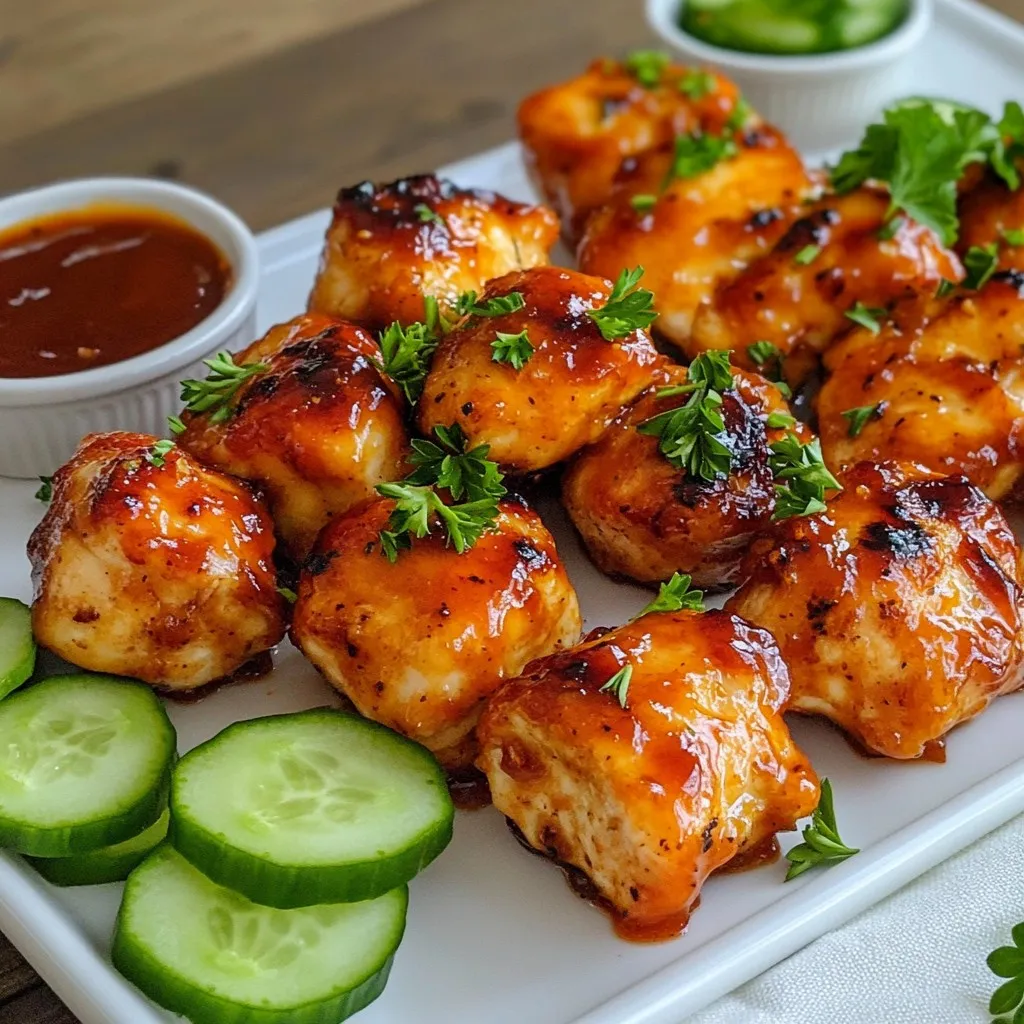 Honey BBQ Chicken Bites Flavorful and Simple Recipe