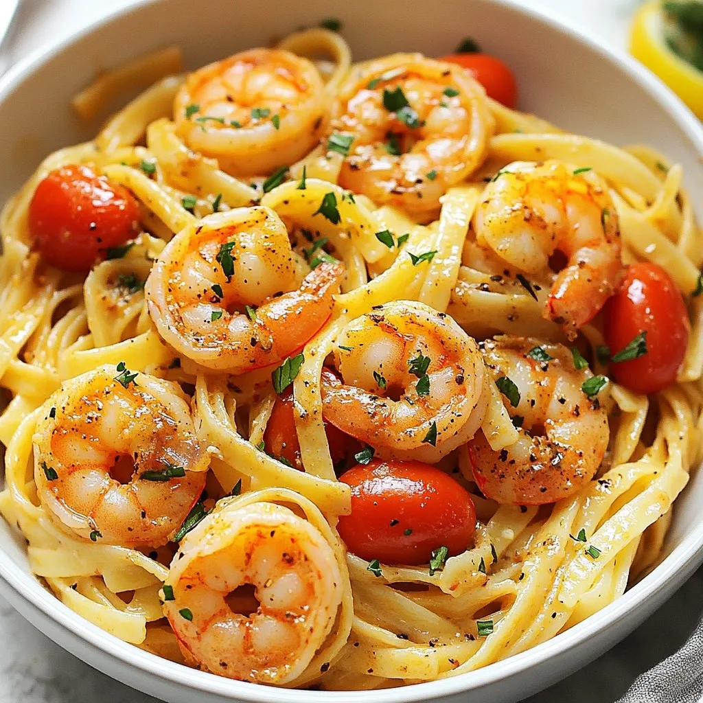 Minute Cajun Shrimp Pasta Quick and Easy Recipe