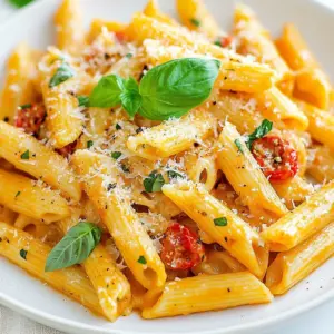 - 12 oz penne pasta - 2 tablespoons olive oil - 3 cloves garlic, minced - 1 can (28 oz) crushed tomatoes - 1 cup heavy cream The main ingredients create a rich and creamy sauce. Penne pasta holds the sauce well. Olive oil adds a nice depth of flavor. Garlic provides aroma and taste. Crushed tomatoes give the dish its base and body. Heavy cream makes the sauce smooth and luscious. - 1 teaspoon red pepper flakes - 1 teaspoon sugar - 1/2 cup fresh basil leaves, chopped - Salt and freshly cracked black pepper, to taste - Grated Parmesan cheese, for serving These flavor enhancers take the dish to a new level. Red pepper flakes add a little heat. Sugar balances the acidity of the tomatoes. Fresh basil brings a bright, herbal note. Salt and black pepper enhance all the other flavors. A sprinkle of Parmesan adds a savory finish. - Twisted fusilli - Classic spaghetti - Gluten-free options If you want to switch up the pasta, you have great choices. Twisted fusilli catches more sauce with its curves. Classic spaghetti is a timeless option that never disappoints. If you need gluten-free, many brands offer great alternatives. Each type of pasta will give you a unique dining experience. {{ingredient_image_2}} First, boil a large pot of salted water. Use about one tablespoon of salt for every quart of water. When the water reaches a rolling boil, add 12 ounces of penne pasta. Cook the pasta according to the package, usually around 10-12 minutes for al dente. Al dente means the pasta is firm but cooked. Drain the pasta and set it aside. Remember to keep one cup of the starchy pasta water for later. In a large skillet, heat two tablespoons of olive oil over medium heat. Once it&rsquo;s hot, add three minced garlic cloves. Saut&eacute; the garlic for one to two minutes. Stir it constantly so it does not burn. After that, pour in one can of crushed tomatoes, about 28 ounces. Mix in one teaspoon of red pepper flakes and one teaspoon of sugar. Let the sauce simmer for about ten minutes. This helps the flavors blend and the sauce thicken. Next, lower the heat and slowly whisk in one cup of heavy cream. Keep stirring until it blends smoothly. Simmer for an extra five to seven minutes. This makes the sauce nice and creamy. Now, add the cooked penne pasta to the skillet. Toss it gently to coat the pasta in the sauce. If the sauce seems too thick, add some reserved pasta water a little at a time. This will help get the right creamy texture. Finally, mix in half a cup of fresh chopped basil. Season with salt and cracked black pepper to taste. Serve the pasta hot, topped with grated Parmesan cheese. Enjoy your meal! To make the best vodka sauce, adjust the spice levels with red pepper flakes. Start with one teaspoon. If you want more heat, add more. This spice gives the sauce a nice kick without being overpowering. Another key tip is to use reserved pasta water. After cooking the pasta, save a cup of that starchy water. When mixing the pasta with the sauce, add some water if the sauce is too thick. This helps create a creamy, smooth finish. Garnishing your dish makes it look and taste even better. Add fresh basil leaves on top for color and flavor. A light drizzle of olive oil adds richness and shine. For serving, sprinkle grated Parmesan cheese over the pasta. This cheese adds a salty, nutty flavor that enhances the dish. You can also serve the pasta with a side of garlic bread for a complete meal. Choosing the right skillet is important for making the sauce. A large, heavy skillet spreads heat evenly, which helps cook the sauce properly. To enhance flavors, start by saut&eacute;ing the minced garlic in olive oil. This step brings out the garlic's sweetness and depth. Avoid browning the garlic, as it can turn bitter. Just cook until fragrant, then add the crushed tomatoes. Pro Tips Use Fresh Basil: Fresh basil adds a vibrant flavor and aroma to your pasta. Add it at the end to preserve its bright color and taste. Adjust Spice Levels: Modify the red pepper flakes to suit your taste. Start with a small amount and increase it gradually for the perfect heat. Save Pasta Water: The starchy pasta water is a great tool to adjust the sauce's consistency. Add it gradually to achieve the desired creaminess. Enhance with Parmesan: Don't skimp on the grated Parmesan cheese! It adds depth and a savory finish that complements the creaminess of the sauce. {{image_4}} You can switch up your vodka pasta by using a marinara sauce base. It adds a nice twist. Marinara is rich and brings out the tomato flavor. This change can make it lighter yet still tasty. You can also explore different types of cream. Instead of heavy cream, try half-and-half or coconut cream for a dairy-free option. Each type gives a unique taste. Want to add protein to your dish? You can easily incorporate chicken or shrimp into your vodka pasta. Simply cook the protein first, then add it to the sauce. This addition makes the meal heartier. If you prefer vegetarian options, mushrooms work great. Saut&eacute; mushrooms until golden brown for a nice texture. They absorb the sauce well and add depth. To enhance the flavor, try infusing your sauce with additional herbs. Fresh thyme or oregano can add a lovely aroma. You can also experiment with different types of cheese. While Parmesan is classic, goat cheese or ricotta can bring a creamier texture. Each choice offers a new taste experience. After you enjoy your vodka pasta, let it cool first. Place the pasta in a bowl. Use a spoon to break up any clumps. Store it in the fridge for up to three days. For storage containers, use airtight options. Glass containers work well. They help keep flavors fresh. To reheat leftovers, use a skillet. Add the pasta and a splash of water. Heat it on low until warm. Stir often to mix in the sauce. You can also use a microwave. Place the pasta in a microwave-safe bowl. Cover it loosely and heat in short bursts. Stop to stir every minute. This helps prevent the sauce from separating. You can freeze vodka pasta if you have extra. To freeze, let it cool completely. Place it in freezer-safe bags or containers. Squeeze out as much air as you can. It will stay fresh for up to three months. When ready to eat, move it to the fridge to thaw overnight. Reheat it gently on the stove for the best flavor. Vodka pasta has simple yet tasty ingredients. Here&rsquo;s what you need: - 12 oz penne pasta - 2 tablespoons olive oil - 3 cloves garlic, minced - 1 can (28 oz) crushed tomatoes - 1 cup heavy cream - 1 teaspoon red pepper flakes - 1 teaspoon sugar - 1/2 cup fresh basil leaves, chopped - Salt and black pepper, to taste - Grated Parmesan cheese, for serving This mix creates a creamy and rich dish. The tomatoes give it a nice tang. The cream adds smoothness. Garlic and basil bring fresh flavors. Each bite is a delight! Yes, vodka pasta is safe for kids. When you cook with vodka, the heat removes most of the alcohol. The sauce simmers for a while, making it safe to eat. However, always check the amount of vodka you use. A small splash can add flavor without much alcohol left. Parents can also skip vodka for a kid-friendly version. Just make a creamy tomato sauce without it! To thicken vodka sauce, you can use a few easy tricks. Here are some tips: - Use reserved pasta water: Add a little at a time to adjust the sauce thickness. - Simmer longer: Let the sauce cook longer to reduce it. - Add more cream: Mixing in extra heavy cream adds both thickness and richness. These methods help you get that perfect creamy texture. Keep stirring, and enjoy your delicious vodka pasta! To make vodka pasta, start with key ingredients like penne, garlic, and heavy cream. I shared step-by-step instructions for cooking pasta and making sauce. Tips included how to adjust flavors and best practices for storing leftovers. Remember, you can customize this dish by adding proteins or experimenting with different cheeses. Enjoy creating your own version of this creamy delight. With the right techniques, you&rsquo;ll impress everyone at the table. Now, it&rsquo;s time for you to cook and savor each bite!